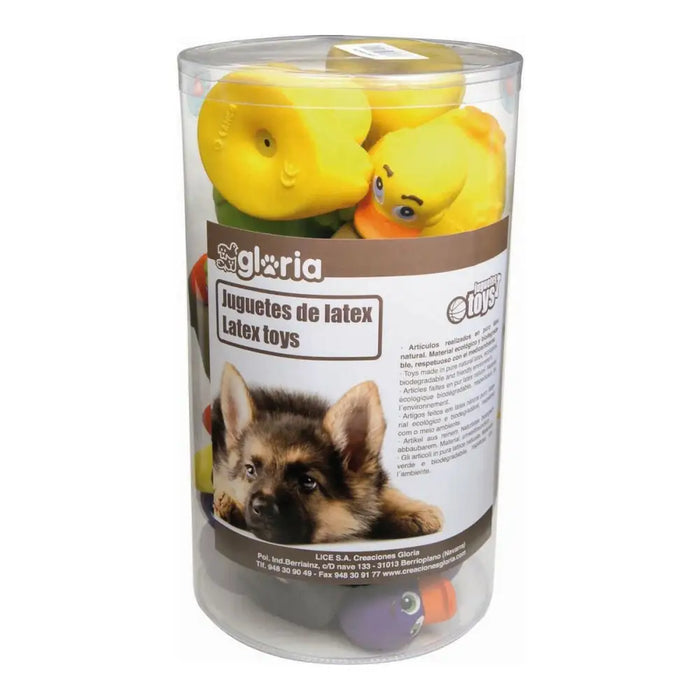 Играчка за Кучета Gloria Патици Латекс (18 pcs)