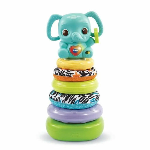 Играчка за Кучета Vtech Baby NINO ÉLÉPHANTEAU EMPILO 3 EN 1