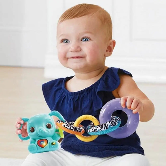 Играчка за Кучета Vtech Baby NINO ÉLÉPHANTEAU EMPILO 3 EN 1
