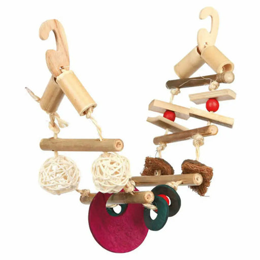 Играчка за Птици Trixie Многоцветен 45 cm Мост