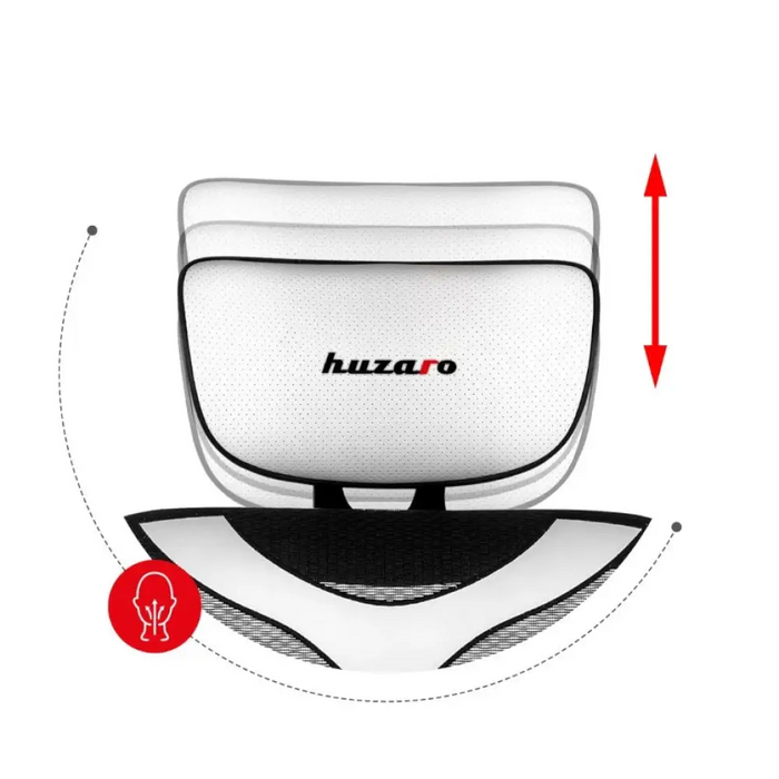 Игрален стол Huzaro Combat 8.0 Бял