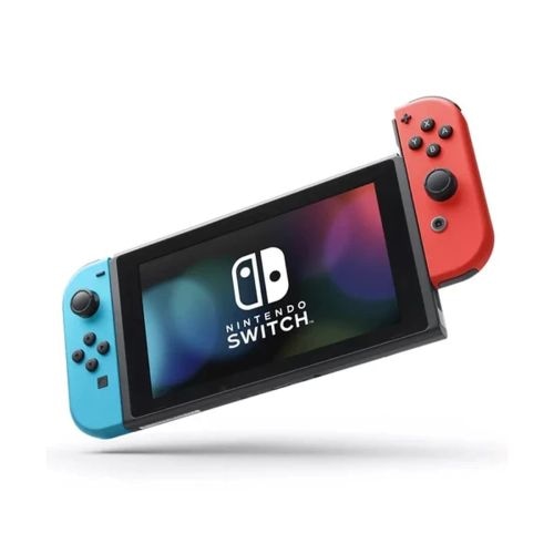 Игрална конзола Nintendo Switch OLED 64GB черена