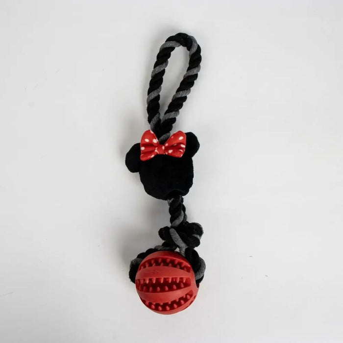 Играчка за Кучета Minnie Mouse Червен 10 x 30 x 7 cm