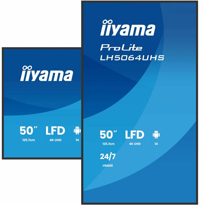 Монитор Iiyama LH6564UHS-B1AG 65" 4K Ultra HD