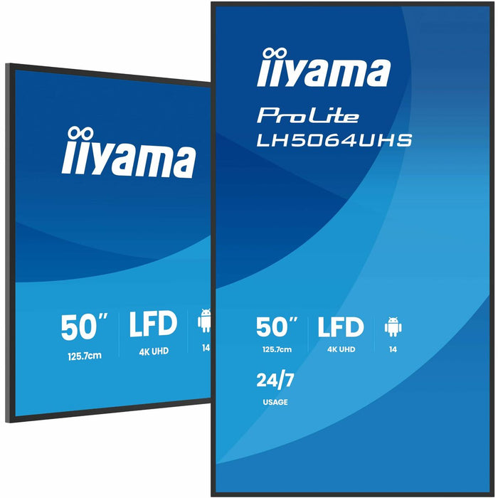 Монитор Iiyama LH6564UHS-B1AG 65" 4K Ultra HD