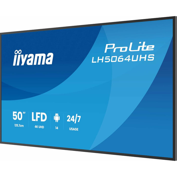 Монитор Iiyama LH6564UHS-B1AG 65" 4K Ultra HD