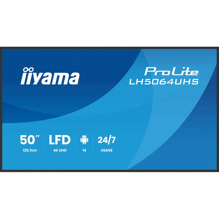 Монитор Iiyama LH6564UHS-B1AG 65" 4K Ultra HD