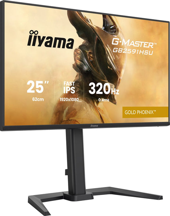 iiyama G-MASTER GB2591HSU-B1 компютърен монитор 62.2 см (24.5") 1920 x 1080 пиксела Full HD LED Черен