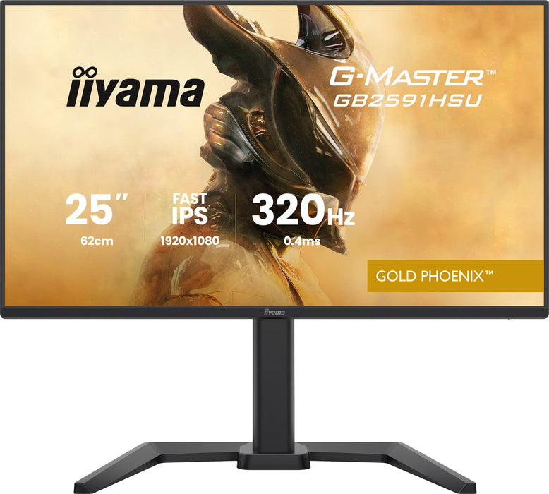 iiyama G-MASTER GB2591HSU-B1 компютърен монитор 62.2 см (24.5") 1920 x 1080 пиксела Full HD LED Черен