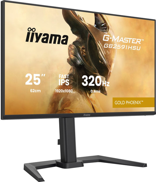 iiyama G-MASTER GB2591HSU-B1 компютърен монитор 62.2 см (24.5") 1920 x 1080 пиксела Full HD LED Черен