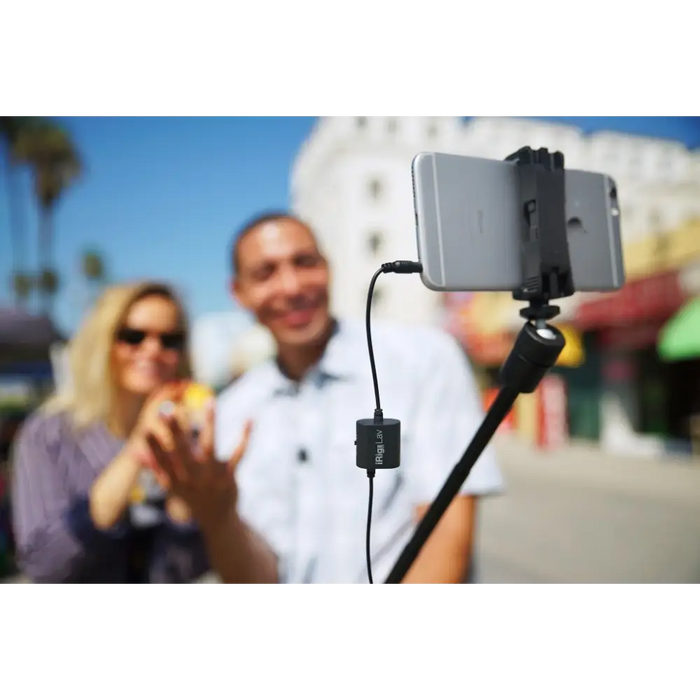 IK Multimedia iRig Mic Lav Черен микрофон с щипка