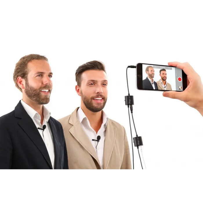 IK Multimedia iRig Mic Lav Черен микрофон с щипка