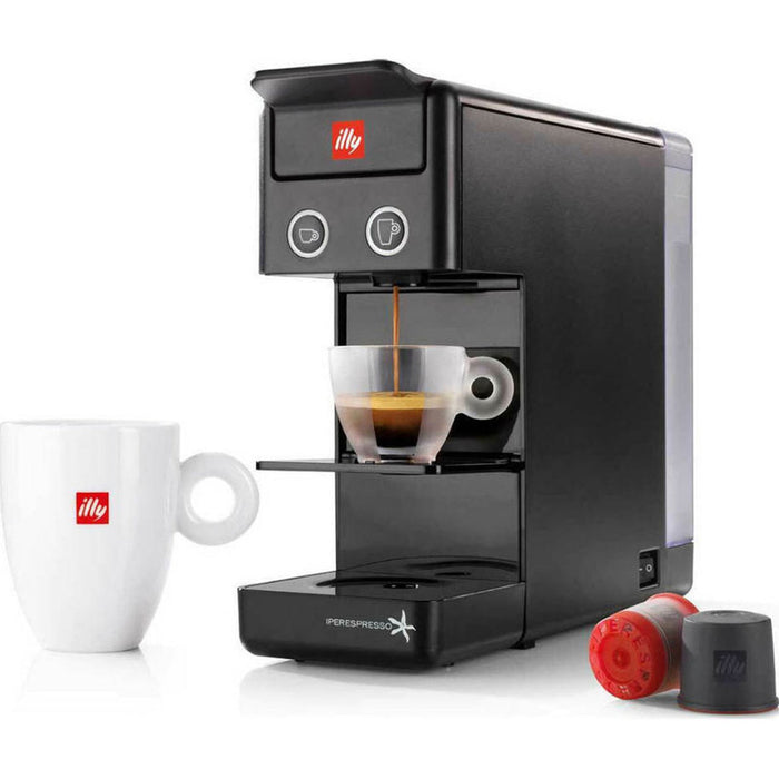 Кафемашина с капсули ILLY Y3 BLACK 19.00 bar, 1000.00 ml, ЧЕРЕН