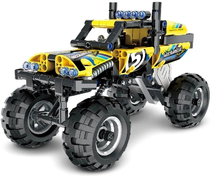 Конструктор iM.Master Mechanical Master - Off-Road джип, Pull Back, 199 части