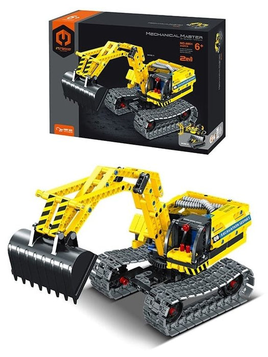 Конструктор 2 в 1 iM.Master Mechanical - Багер и робот, 342 части