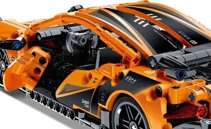 Конструктор iM.Master - Super Car, Pull back, 490 части