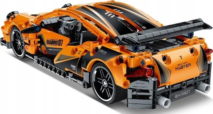 Конструктор iM.Master - Super Car, Pull back, 490 части