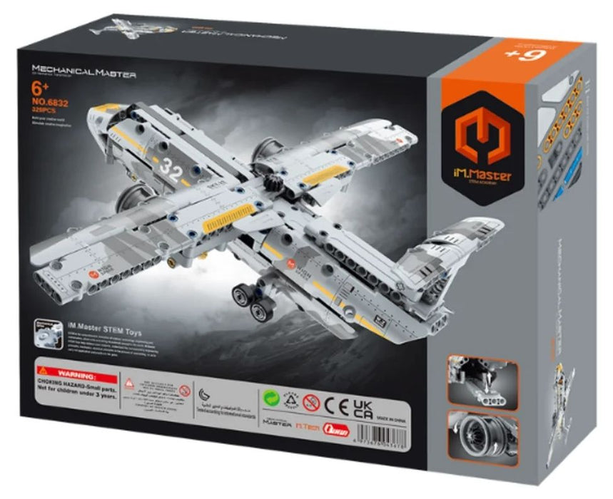 Конструктор iM.Master Mechanical Master - Военен транспортен самолет, 329 части