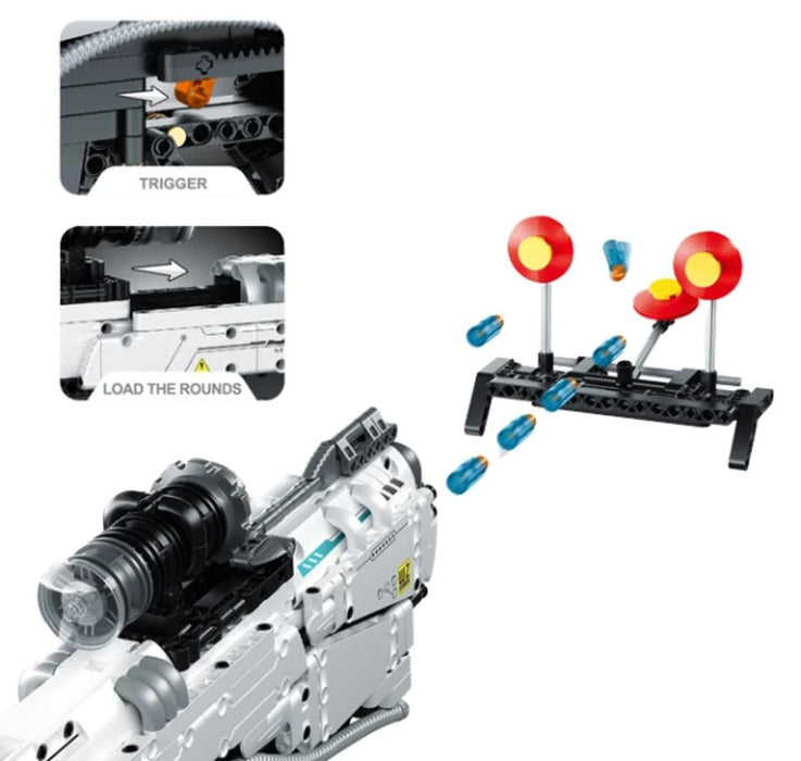 Конструктор iM.Master Mechanical Master - Пистолет, 869 части