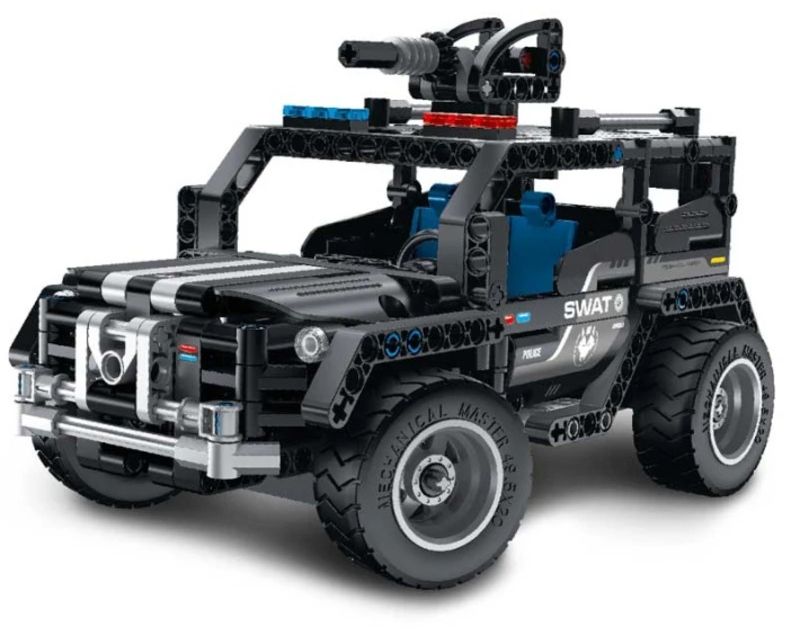 Конструктор 2 в 1 iM.Master Mechanical Master - SWAT джип с RC, 355 части