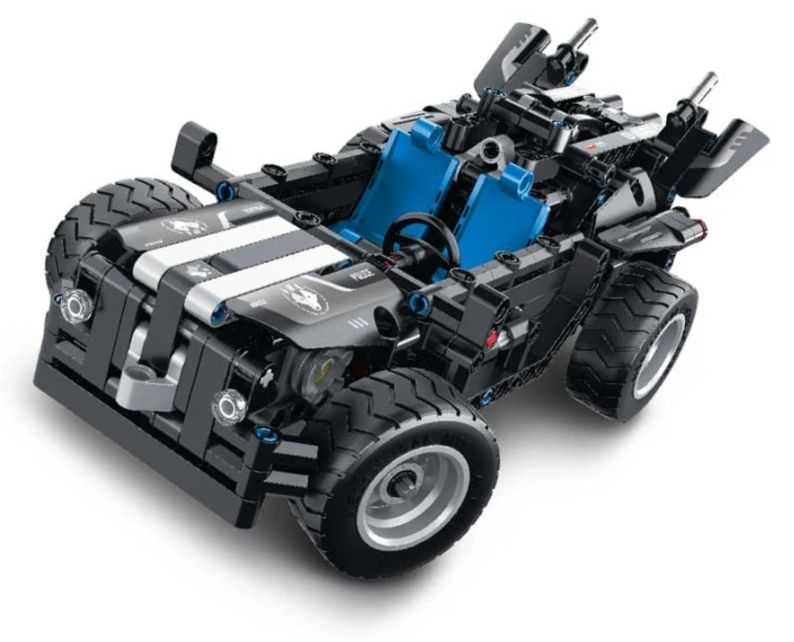 Конструктор 2 в 1 iM.Master Mechanical Master - SWAT джип с RC, 355 части