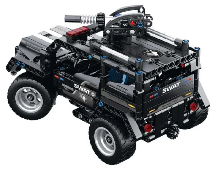 Конструктор 2 в 1 iM.Master Mechanical Master - SWAT джип с RC, 355 части