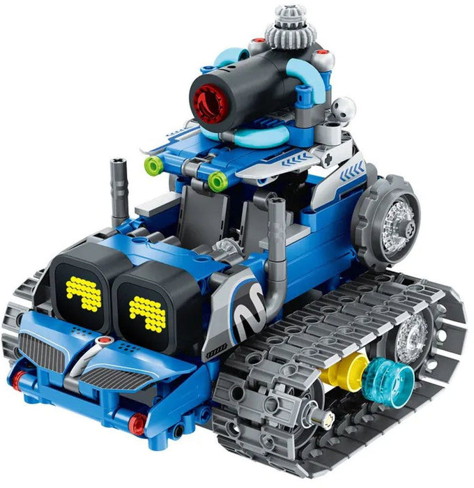 Конструктор 5 в 1 iM.Master Mechanical Master - Робот със светещи очи, с RC, 596 части