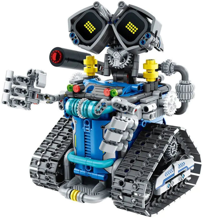 Конструктор 5 в 1 iM.Master Mechanical Master - Робот със светещи очи, с RC, 596 части