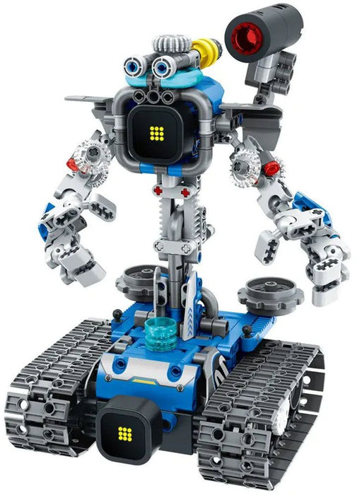 Конструктор 5 в 1 iM.Master Mechanical Master - Робот със светещи очи, с RC, 596 части