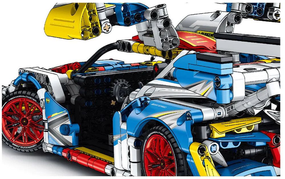 Конструктор iM.Master Mechanical Master - Super Car, 1:14, 1093 части