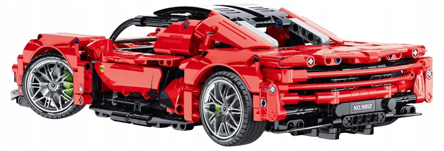 Конструктор iM.Master Mechanical Master - Кола, червена, 1:14, 1131 части