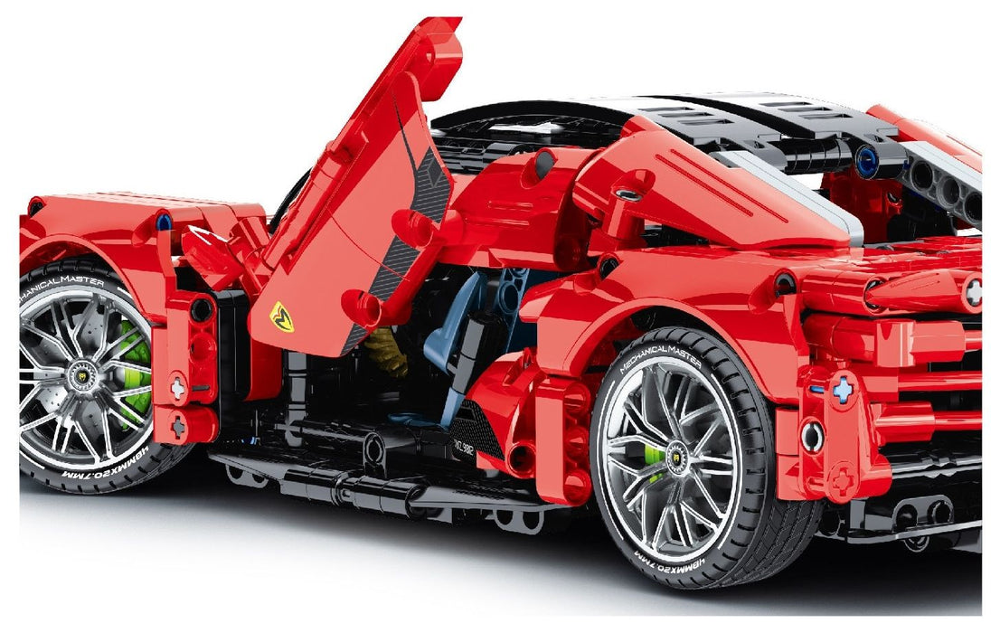 Конструктор iM.Master Mechanical Master - Кола, червена, 1:14, 1131 части