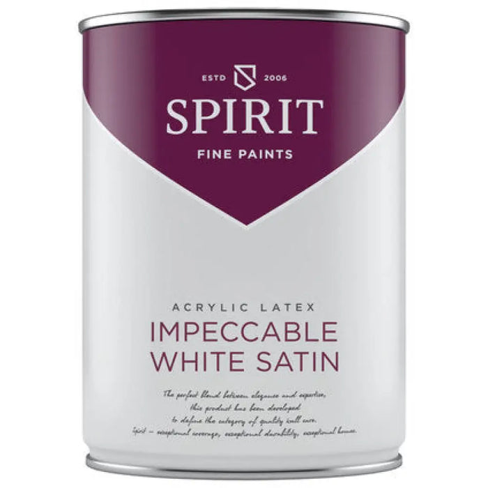 IMPECCABLE WHITE SATIN ЛАТЕКСНА БОЯ SPIRIT