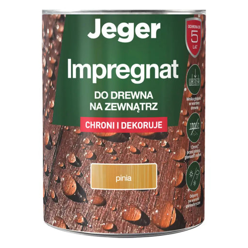 ИМПРЕГНАНТ ЗА ДЪРВО БОР 5 L JEGER