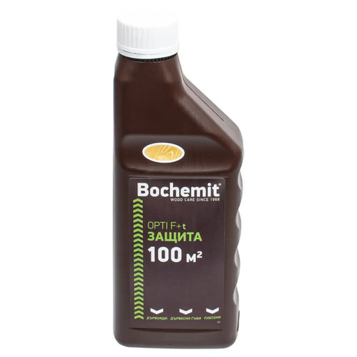 ИМПРЕГНАНТ ЗА ДЪРВО КОНЦЕНТРАТ БЕЗЦВЕТЕН 1 KG BOCHEMIT OPTI
