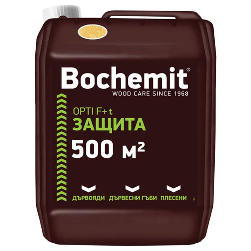 ИМПРЕГНАНТ ЗА ДЪРВО КОНЦЕНТРАТ БЕЗЦВЕТЕН 5 KG BOCHEMIT OPTI