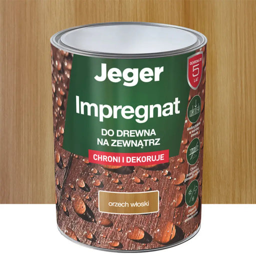 ИМПРЕГНАНТ ЗА ДЪРВО ОРЕХ 5 L JEGER