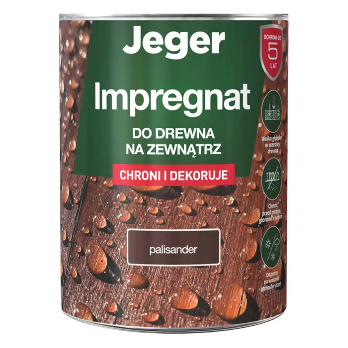 ИМПРЕГНАНТ ЗА ДЪРВО ПАЛИСАНДЪР 5 L JEGER