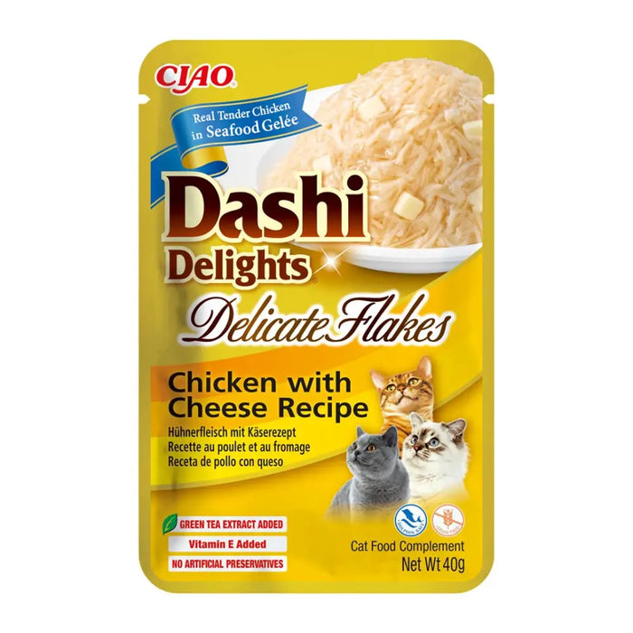 INABA CAT Dashi Delights Delicate Flakes Chicken with