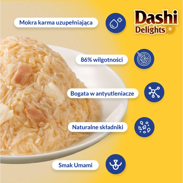 INABA CAT Dashi Delights Delicate Flakes Chicken with