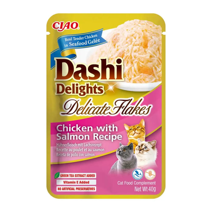 INABA CAT Dashi Delights Delicate Flakes Chicken with