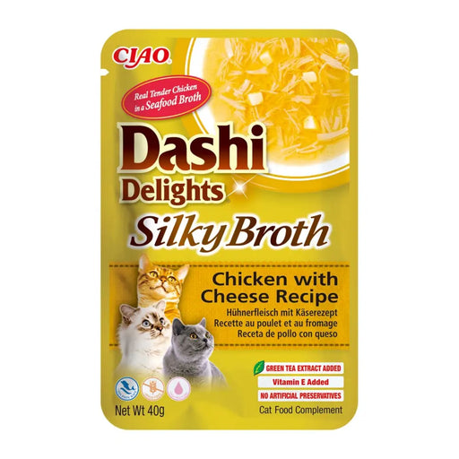 INABA CAT Dashi Delights Silky Broth Chicken with Cheese