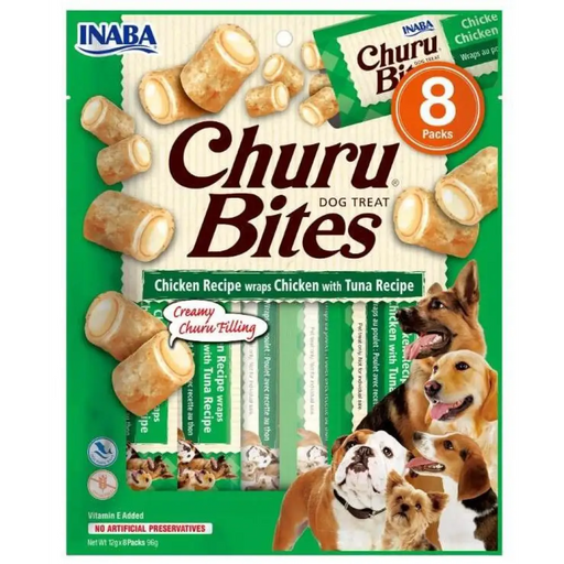 INABA Churu Bites Пиле с риба тон рецепта - Лакомство