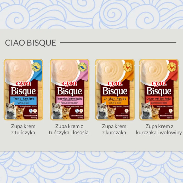 INABA Ciao Bisque Chicken Chicken Soup - лакомство за котки