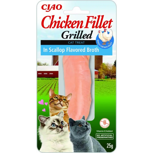 INABA Grilled Chicken Extra крехко филе в бульон с вкус