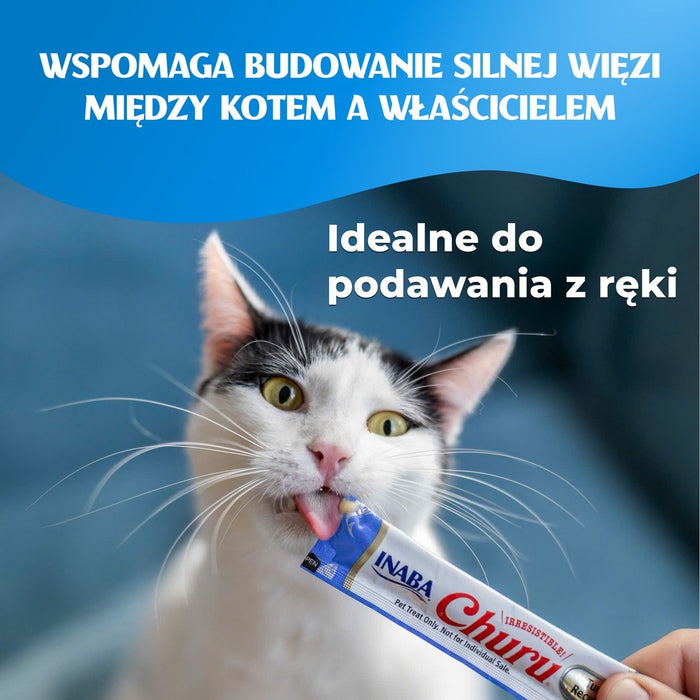 INABA Churu Пилешка смес - лакомства за котки - 80x14 г