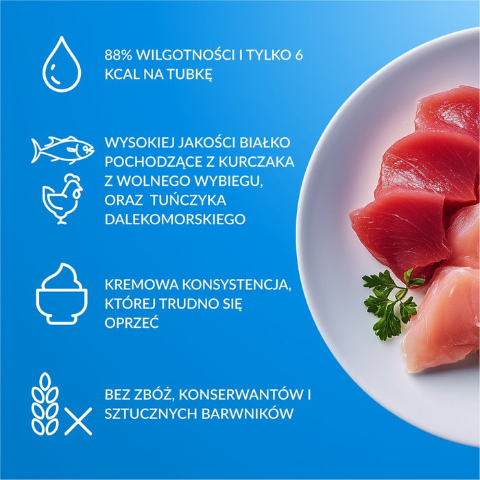 INABA Чуру риба тон микс - лакомства за котки - 80x14 г