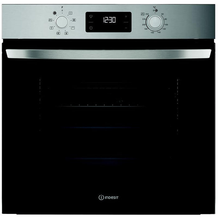 Фурна за вграждане Indesit IO 255HU X , Push бутони , 71 , А , Hydrolitic