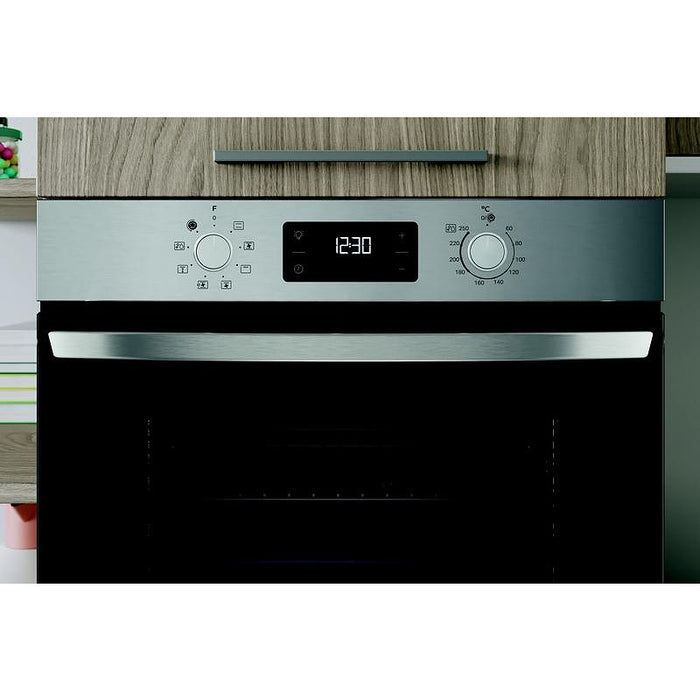 Фурна за вграждане Indesit IO 255HU X , Push бутони , 71 , А , Hydrolitic