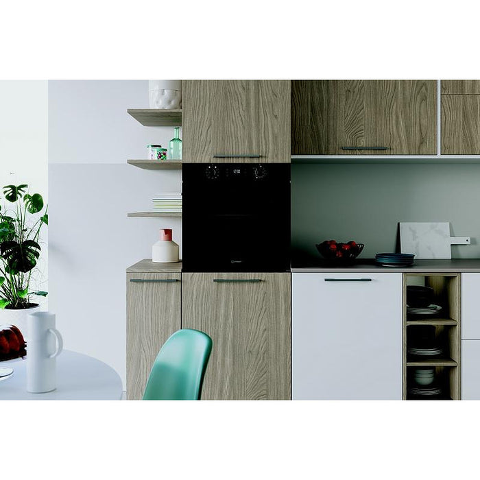 Фурна за вграждане Indesit IO K58HS B , Механично , 71 , А+ , Hydrolitic